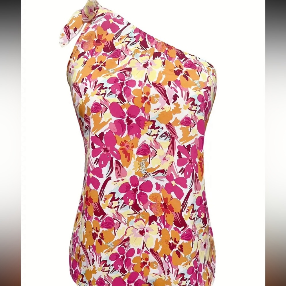 One shoulder blouse